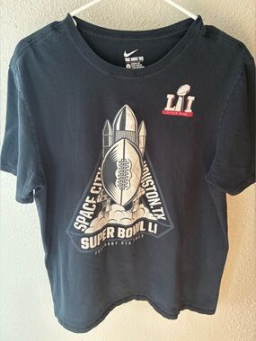 Nike Super Bowl LI Space City Houston TX February 5TH 2017 Tee Shirt